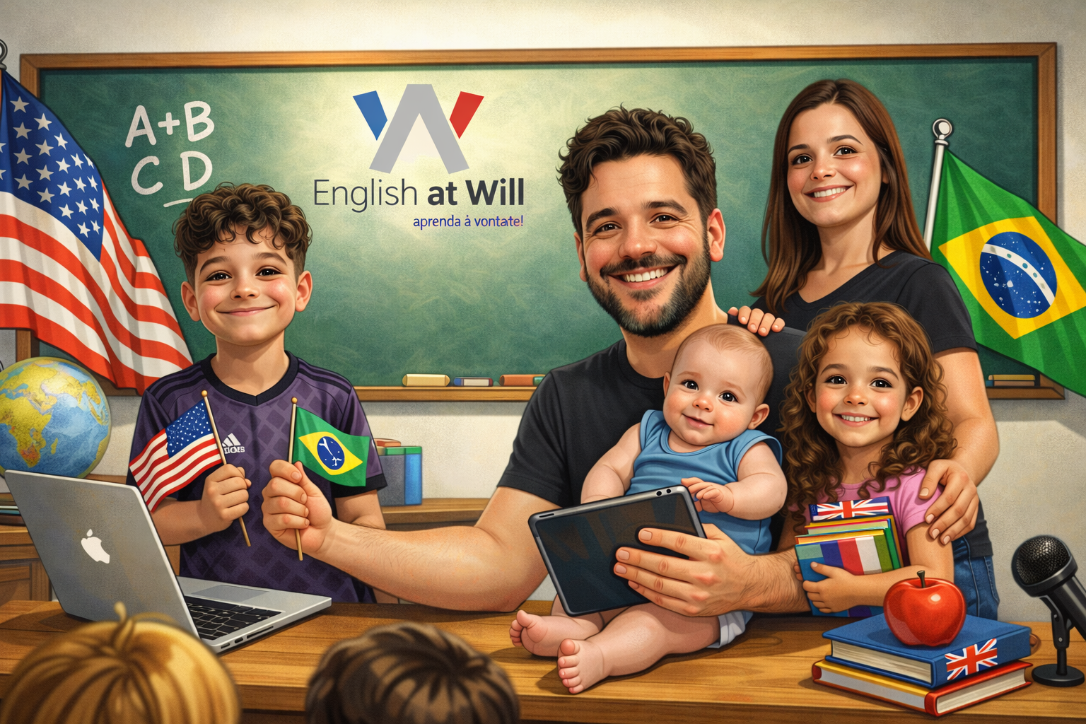 🇧🇷 Por que as famílias confiam na English at Will?